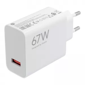 Xiaomi originalni punjac USB A QC3.0 3A 67W MDY-12-EH bela