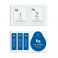 Zastitno staklo BLUE STAR za Samsung A26 5G Full Face (pun lepak sa ramom/mala velicina) – crno