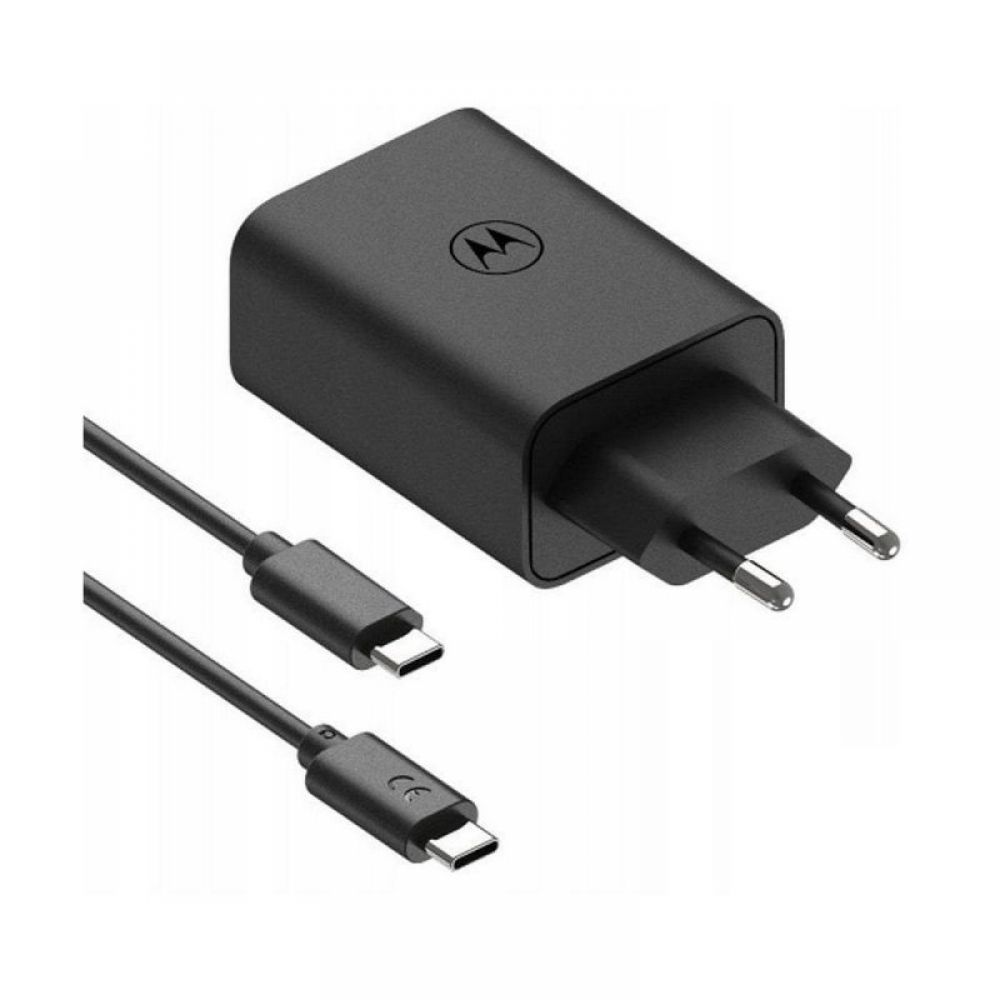 MOTOROLA originalni punjac Type C + USB A 50W MC502/509 crni