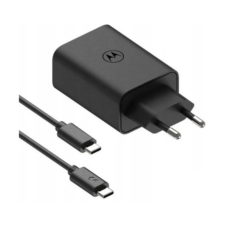 MOTOROLA originalni punjac Type C + USB A 50W MC502/509 crni