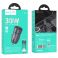 HOCO auto punjac Type C + Type C na Lightning PD QC30W Z57 metal sivi
