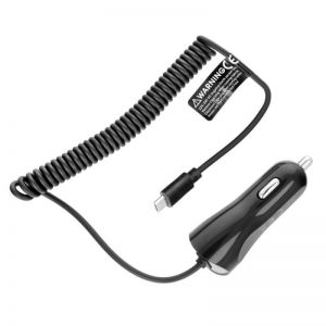 BLUE STAR auto punjac 2A s Micro USB kabal (kabl) crni