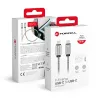 FORCELL F-ENERGY Metal C237 kabal (kabl) Type C na Type C PD QC4.0 3A 60W 1 m srebrni