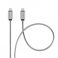 FORCELL F-ENERGY Metal C237 kabal (kabl) Type C na Type C PD QC4.0 3A 60W 1 m srebrni