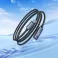 HOCO kabal (kabl) Type C na Lightning s prikazom PD 27W X112 1 m crni