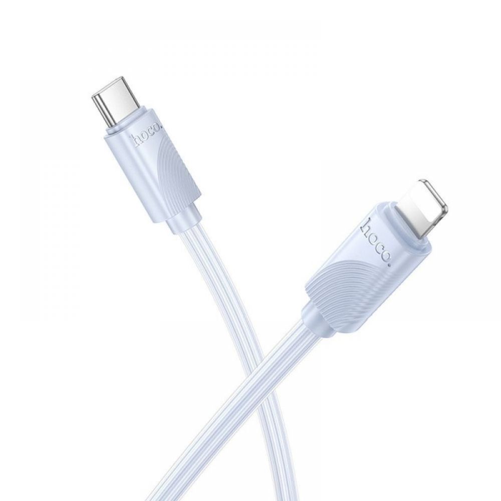HOCO kabal (kabl) Type C na Lightning PD 27W X114 1 m plavi