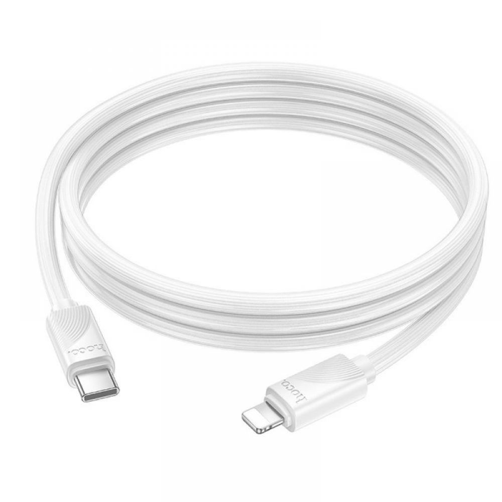 HOCO kabal (kabl) Type C na Lightning PD 27W X114 1 m bela