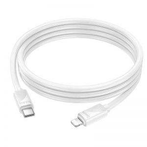 HOCO kabal (kabl) Type C na Lightning PD 27W X114 1 m bela