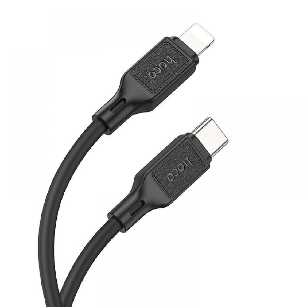 HOCO kabal (kabl) Type C na Lightning PD 20W X90 1 m crni
