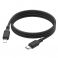 HOCO kabal (kabl) Type C na Lightning PD 20W X90 1 m crni