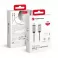 FORCELL F-ENERGY Metal C238 kabal (kabl) Type C na Lightning PD 3A 27W 1 m srebrni