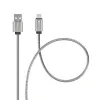 FORCELL F-ENERGY Metal C234 kabal (kabl) USB A na Type C QC3.0 2,4A 12W 1 m srebrni