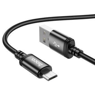 HOCO kabal (kabl) USB A na Micro USB 2,4A X89 1 m crni