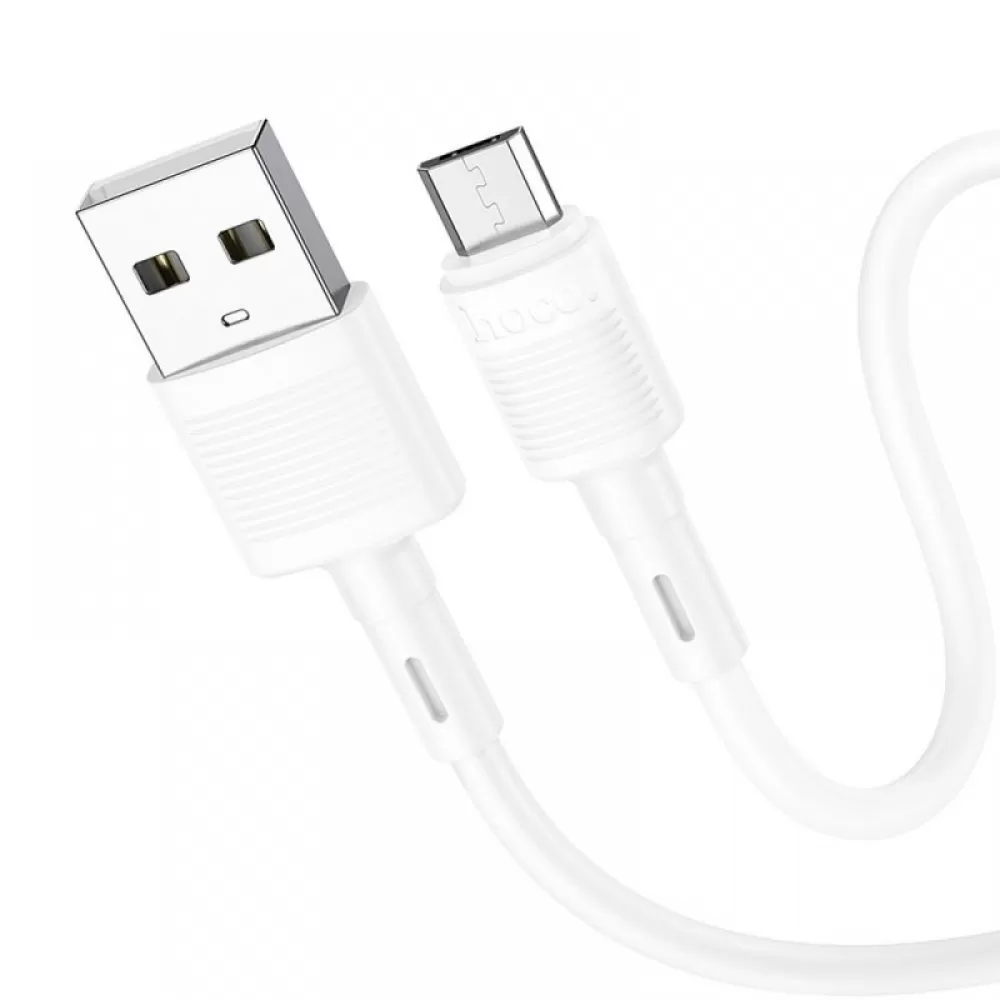 HOCO kabal (kabl) USB na Micro USB 2,4A X83 1 m bela