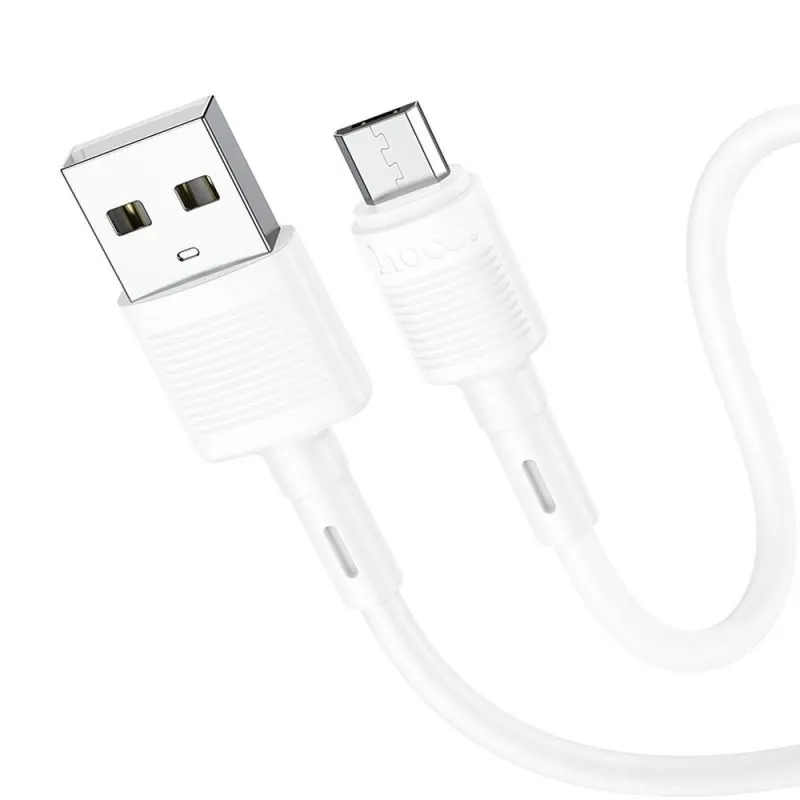 HOCO kabal (kabl) USB na Micro USB 2,4A X83 1 m bela
