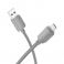 HOCO kabal (kabl) USB A na Micro USB 2,4A X113 1 m sivi