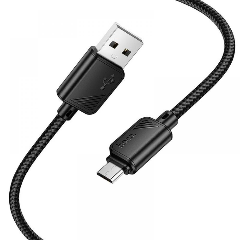 HOCO kabal (kabl) USB A na Micro USB 2,4A X113 1 m crni