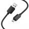 HOCO kabal (kabl) USB A na Micro USB 2,4A X113 1 m crni