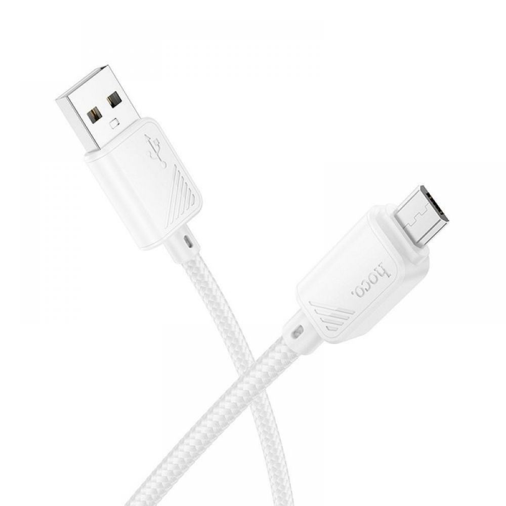 HOCO kabal (kabl) USB A na Micro USB 2,4A X113 1 m bela