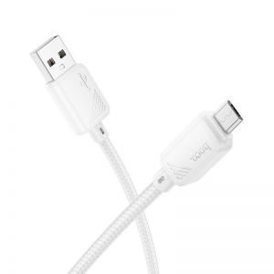 HOCO kabal (kabl) USB A na Micro USB 2,4A X113 1 m bela