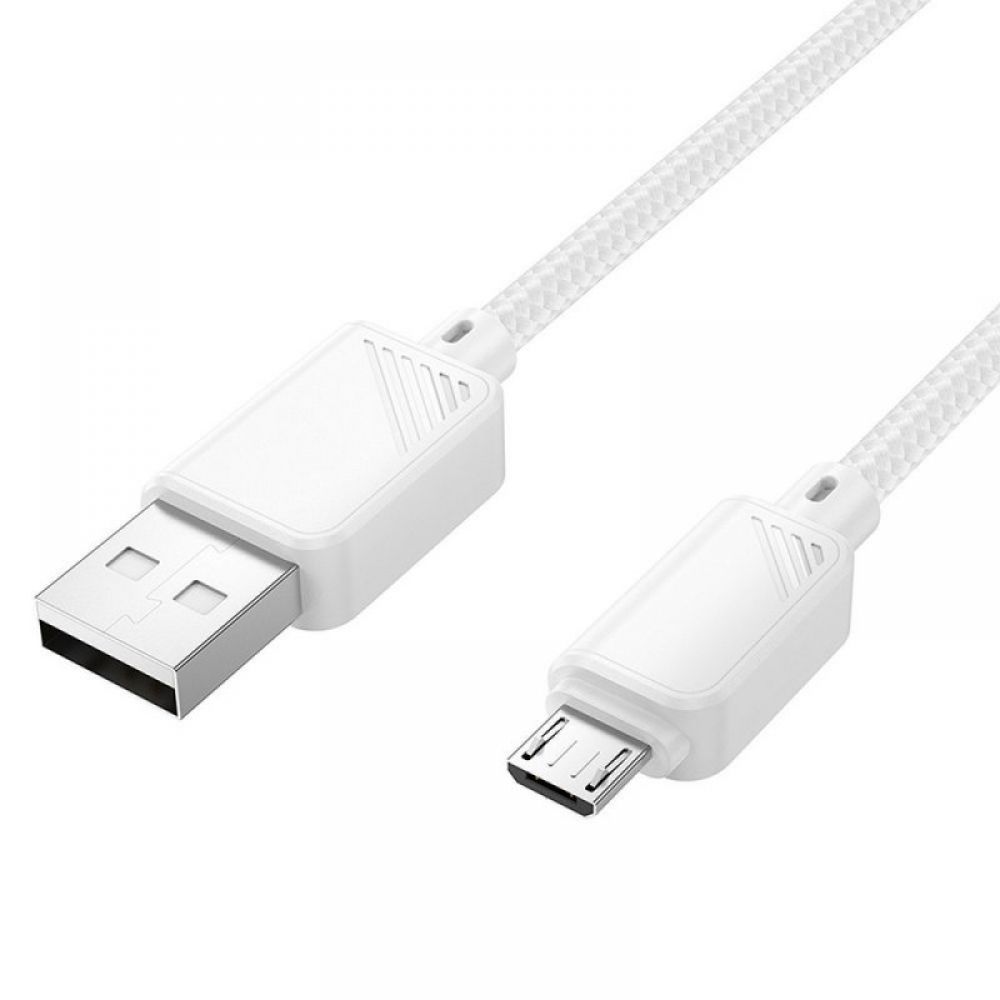 HOCO kabal (kabl) USB A na Micro USB 2,4A X113 1 m bela