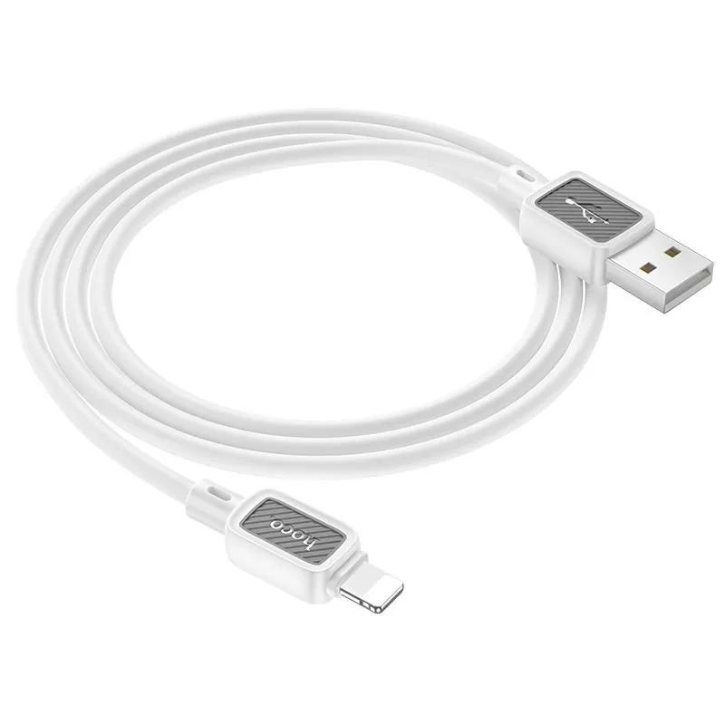 HOCO kabal (kabl) USB A na Lightning 2,4A X108 1 m bela