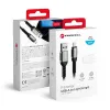 FORCELL F-ENERGY C257 kabal (kabl) USB A na Lightning 2,4A 12W Cafule 2 m crni
