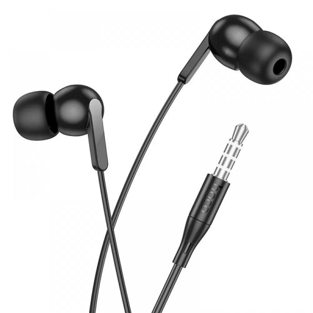 HOCO zicne slusalice Jack 3,5 mm s mikrofonom M124 bele