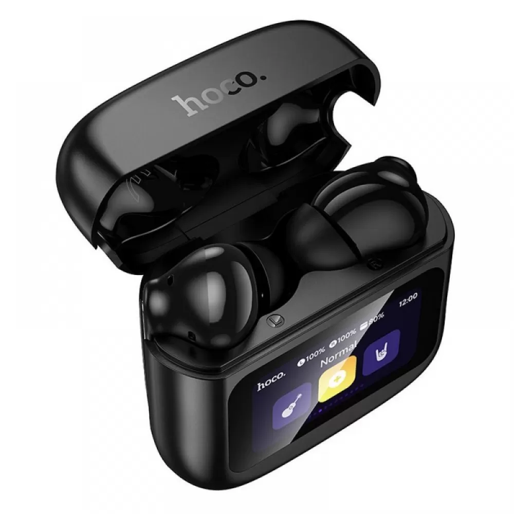 HOCO bezicne slusalice bluetooth sa dodirnim ekranom TWS EQ14 crne