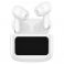 HOCO bezicne slusalice bluetooth s dodirnim ekranom TWS EQ14 bele