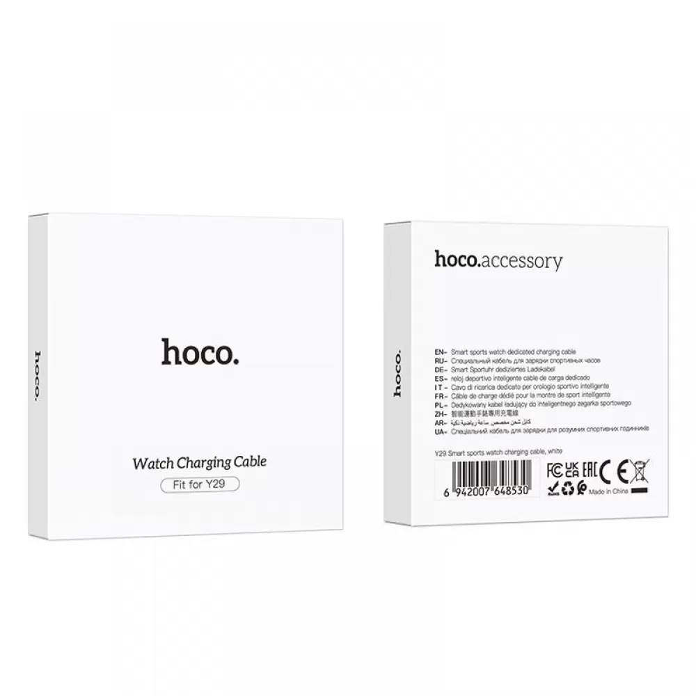 HOCO kabal (kabl) za punjenje pametnog sata (punjac za satove) Y29 0,6 m bela