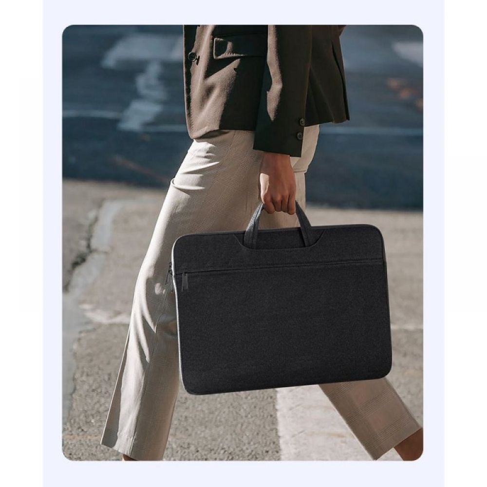 DUX DUCIS torba LBTC za laptop 15.5–16″ Horizontal Handbag crna