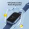 DUX DUCIS zastita ekrana PMMA s okvirom za Apple Watch 10 46 mm crna