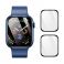 DUX DUCIS zastita ekrana PMMA s okvirom za Apple Watch 10 42 mm crna