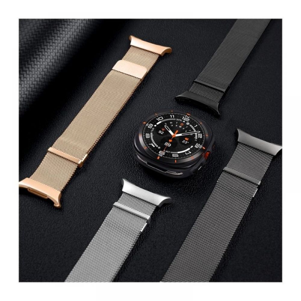 Narukvica za sat DUX DUCIS MILANESE nehrdjajuci celik magnetna 47 mm crna