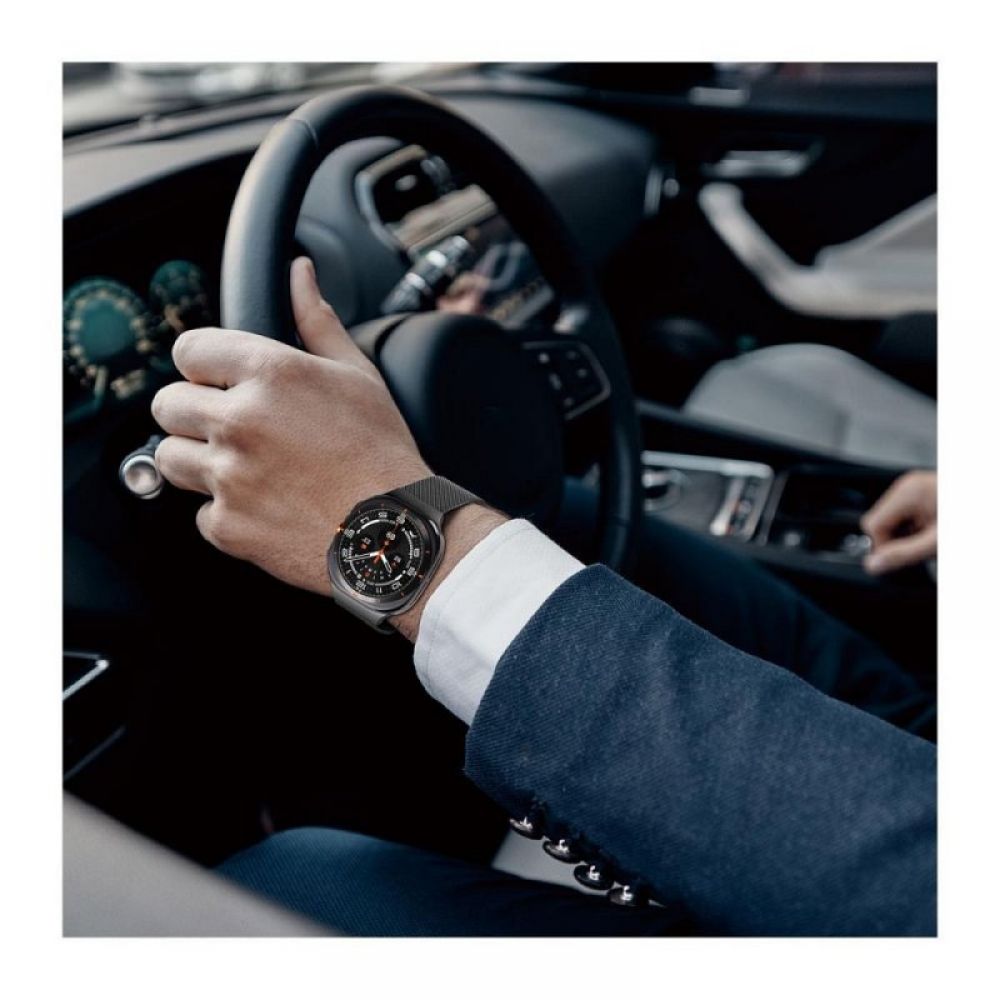 Narukvica za sat DUX DUCIS MILANESE nehrdjajuci celik magnetna 47 mm crna