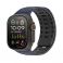 Narukvica za sat DUX DUCIS CS magnetna silikonska za Apple Watch 42/44/45/46/49 mm plavo-crna