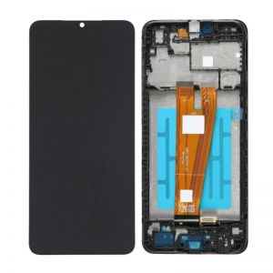 LCD + touchscreen + frame za Samsung A045 Galaxy A04 (zuti flet rev 1.0) FULL ORG SP - K