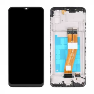 LCD + touchscreen + frame za Samsung A035 Galaxy A03 zuti flet FULL ORG SP - K