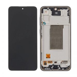 LCD + touchscreen + frame za Samsung A366F Galaxy A36 crni FULL ORIGINAL EU