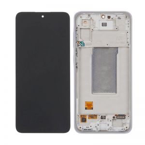 LCD + touchscreen + frame za Samsung A366F Galaxy A36 white FULL ORIGINAL EU
