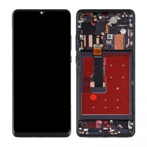 LCD + touchscreen + frame  za Huawei P30 Pro crni FULL ORG SP - K