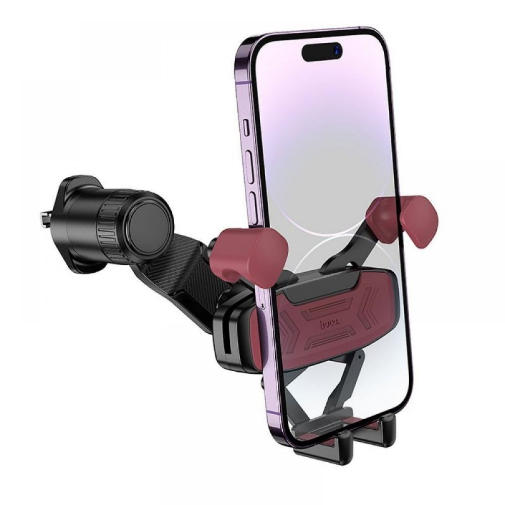 HOCO gravitacioni držač za auto ventilaciju H66 crveno-crni