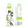 HOCO zicane slusalice Jack 3.5 mm sa mikrofonom M107 crne