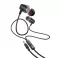 HOCO zicane slusalice Jack 3.5 mm sa mikrofonom M107 crne
