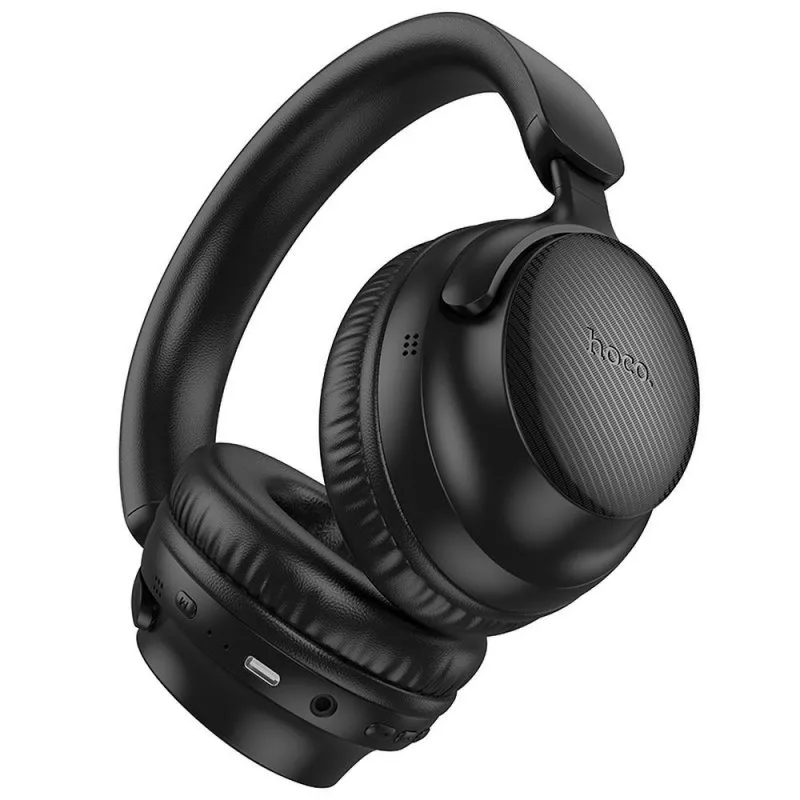 HOCO žične slušalice Bluetooth W53 classic crne