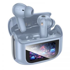 HOCO bežične Bluetooth slušalice sa touch screen-om TWS ANC + ENC EQ21 blue star