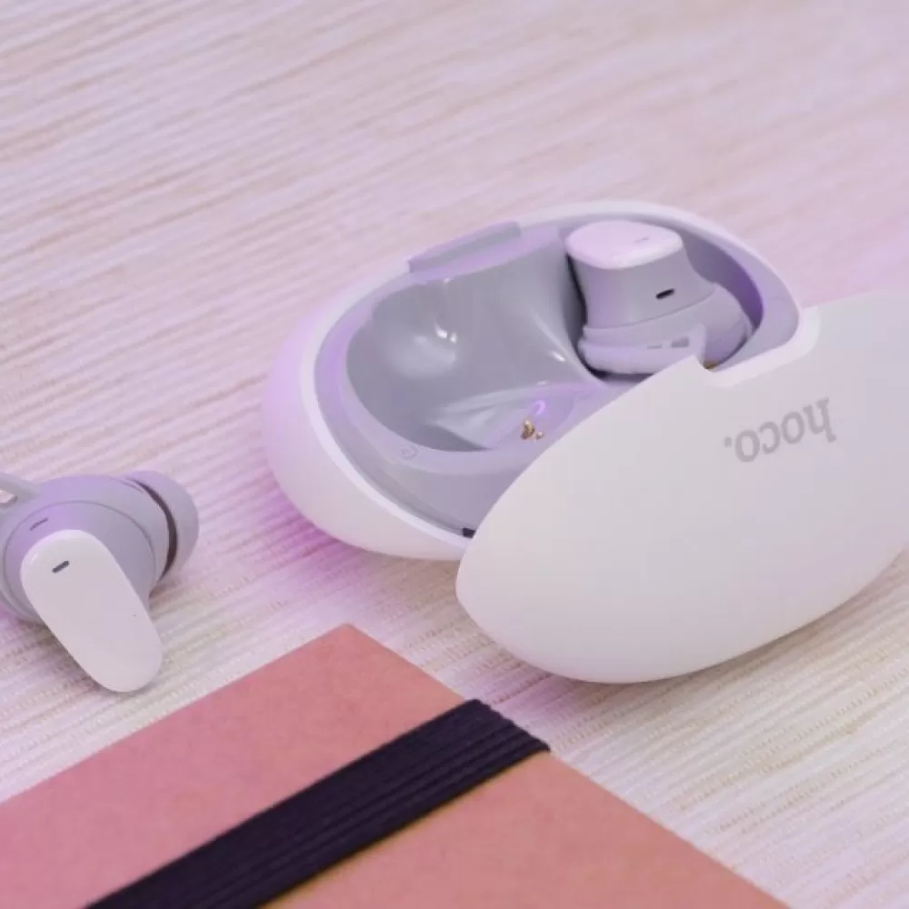 HOCO bežične Bluetooth slušalice TWS EW203 bele