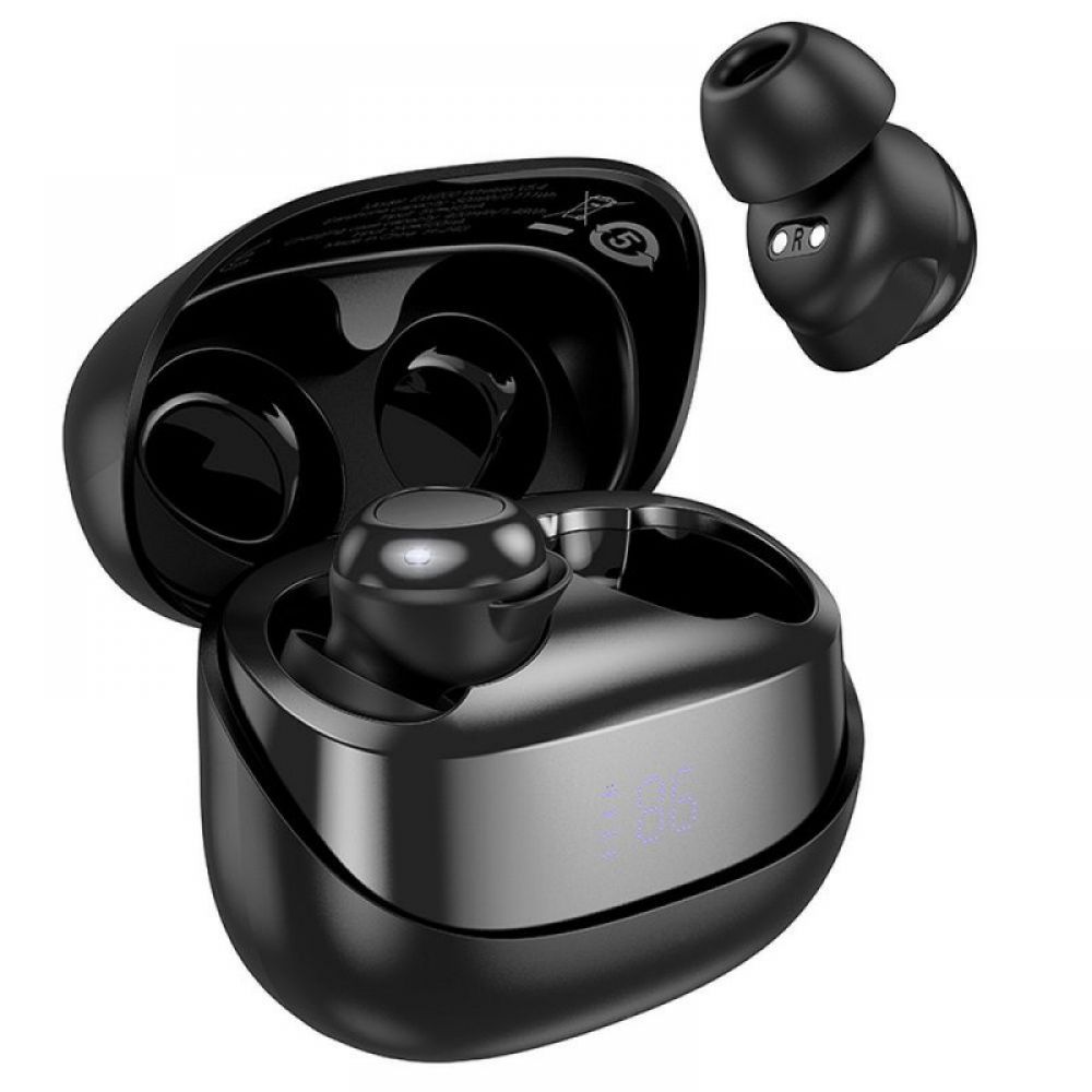 HOCO bežične Bluetooth slušalice TWS EW200 crne