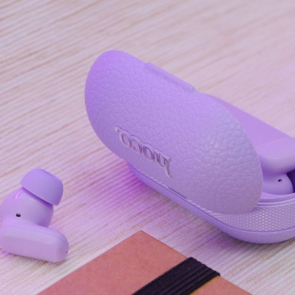 HOCO bežična Bluetooth slušalica TWS EQ19 ljubičasta